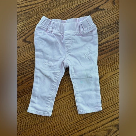 GAP Other - Baby Gap Pink Distress Denim
